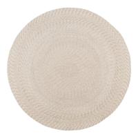 Thompson - Menorca rug - zand - 100% gerecycled plastic - Ø180 cm