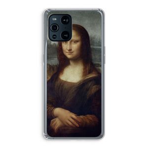 Mona Lisa: Oppo Find X3 Pro Transparant Hoesje