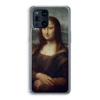 Mona Lisa: Oppo Find X3 Pro Transparant Hoesje