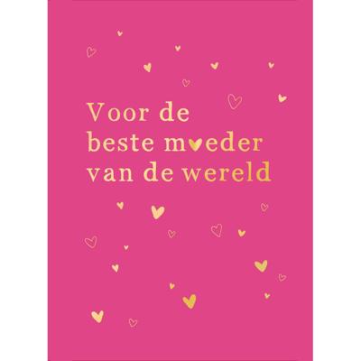 Voor de beste moeder van de wereld cadeauboek