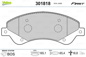 Valeo Remblokset 301818