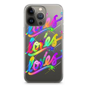 Loves: iPhone 13 Pro Transparant Hoesje