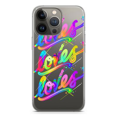 Loves: iPhone 13 Pro Transparant Hoesje
