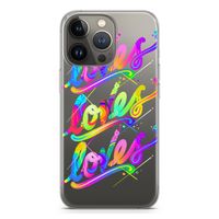 Loves: iPhone 13 Pro Transparant Hoesje