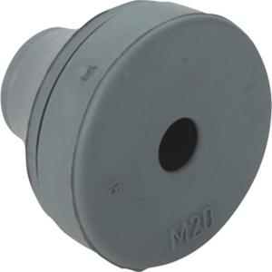 Kaiser Elektro 14.582.37 Kabelinvoertule Rubber Grijs 1 stuk(s)