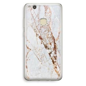 Goud marmer: Huawei Ascend P10 Lite Transparant Hoesje