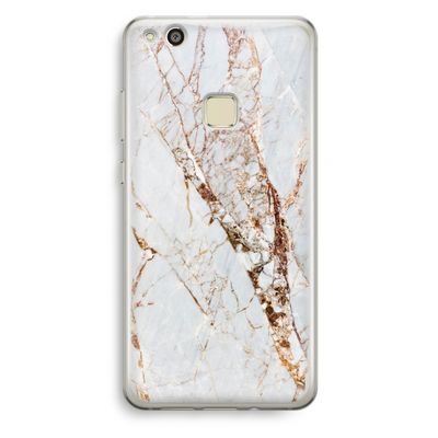 Goud marmer: Huawei Ascend P10 Lite Transparant Hoesje