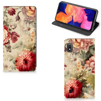 Smart Cover voor Samsung Galaxy A10 Bloemen