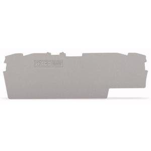 WAGO 2002-1891 Afsluit- en scheidingsplaat Grijs 100 stuk(s)