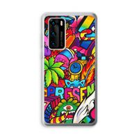 Represent: Huawei P40 Transparant Hoesje
