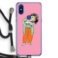 Visknuffel: Xiaomi Mi Mix 3 Transparant Hoesje met koord Visknuffel: Xiaomi Mi Mix 3 Transparant Hoesje met koord