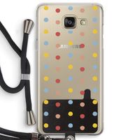 Bollen: Samsung Galaxy A5 (2016) Transparant Hoesje met koord