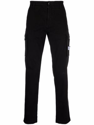 Philipp Plein pantalon slim à poches cargo - Noir