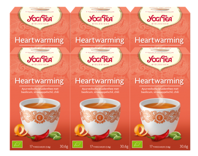 Yogi Tea Heartwarming Voordeelverpakking Yogi Tea Heartwarming Voordeelverpakking