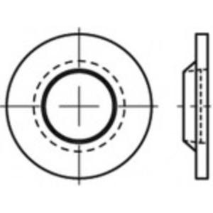 Onverliesbare ringen 88152 100 stuk(s) TOOLCRAFT TO-5455038