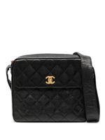 CHANEL Pre-Owned sac porté épaule matelassé (1995) - Noir - thumbnail