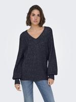 Only Onllucilla Ls Glitter V-neck Knt Trui 4853087 Night Sky Dtm Glitter
