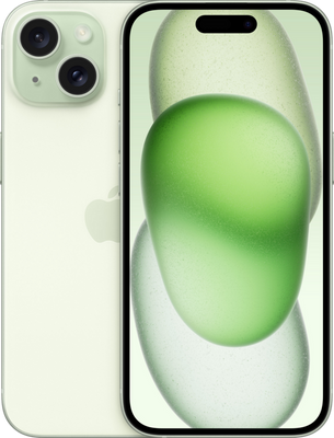 Apple iPhone 15 15,5 cm (6.1") Dual SIM iOS 17 5G USB Type-C 128 GB Groen