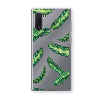 Lange bladeren: Samsung Galaxy Note 10 Transparant Hoesje