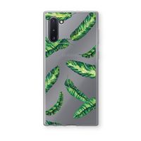 Lange bladeren: Samsung Galaxy Note 10 Transparant Hoesje