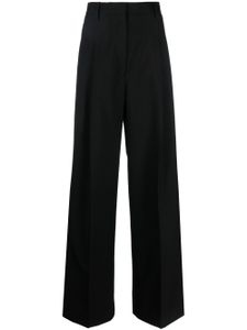 Burberry pantalon ample à pinces - Noir