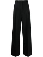 Burberry pantalon ample à pinces - Noir