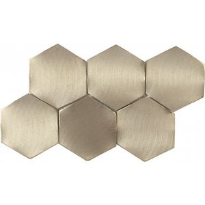 Hexagon Dune Icon 28x16.2 cm Gold Dune Ceramics