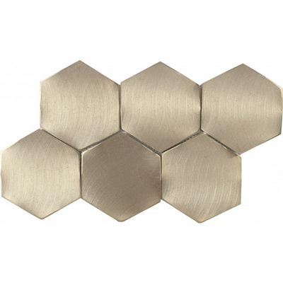Hexagon Dune Icon 28x16.2 cm Gold Dune Ceramics