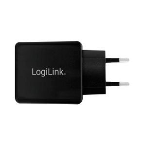 LogiLink PA0210 oplader voor mobiele apparatuur Zwart Binnen