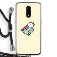 Birdy: OnePlus 7 Transparant Hoesje met koord