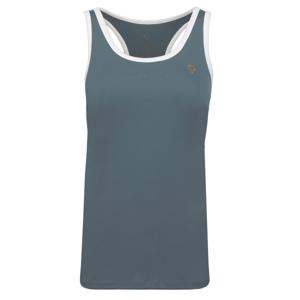Dames Q tanktop London | China Blue