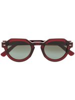 Ahlem lunettes de soleil Grenelle à monture carrée - Rouge