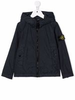 Stone Island Junior veste à patch logo sur la manche - Bleu - thumbnail