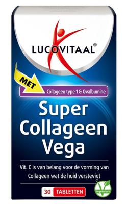 Lucovitaal Voedingssupplementen Tabletten Voedingssupplement Super Collageen Vega 30tab