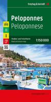 Wegenkaart - landkaart Peloponnesos | Freytag & Berndt