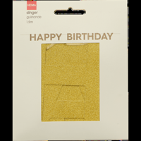 HEMA slinger happy birthday glitter 1 Stuk bij Jumbo