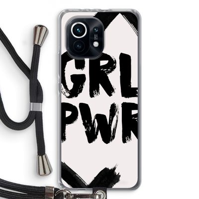 Girl Power #2: Xiaomi Mi 11 Transparant Hoesje met koord