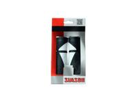 Simson ergonomics handvatten - 92mm zwart-wit