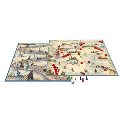 Selecta Bordspel spellen van toen - sleetje rijden/ski club