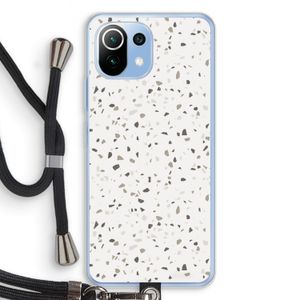 Terrazzo N°14: Xiaomi Mi 11 Lite Transparant Hoesje met koord