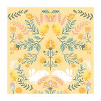Duni servetten ornament easter 33cm