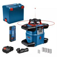 Bosch Blauw GRL 600 CHV Rotatiealaser | Set | + laserontvanger | In L-Boxx - 0601061F01 - thumbnail