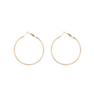 Go Dutch Label Screwed Hoop 5 cm Goud