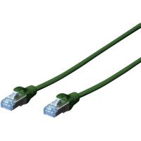 Digitus DK-1532-030/G RJ45 Netwerkkabel, patchkabel CAT 5e SF/UTP 3.00 m Groen Verdraaide paren 1 stuk(s) - thumbnail