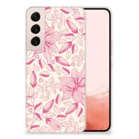 Samsung Galaxy S22 | TPU Case | Pink Flowers