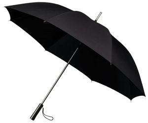 IMPLIVA GP-56 Falcone Zwart Glasvezel Polyester Volledig formaat Paraplu