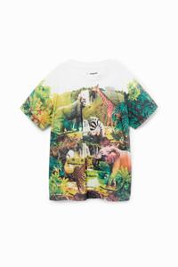 T-shirt met dinosaurus - GREEN - 5/6