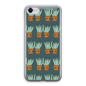 Sansevieria: iPhone 8 Transparant Hoesje