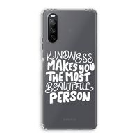 The prettiest: Sony Xperia 10 III Transparant Hoesje