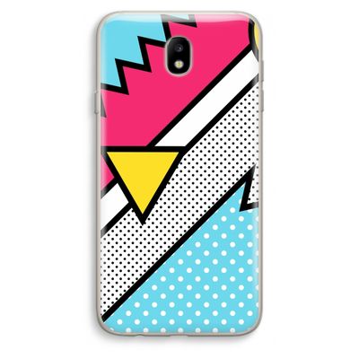 Pop Art #3: Samsung Galaxy J7 (2017) Transparant Hoesje